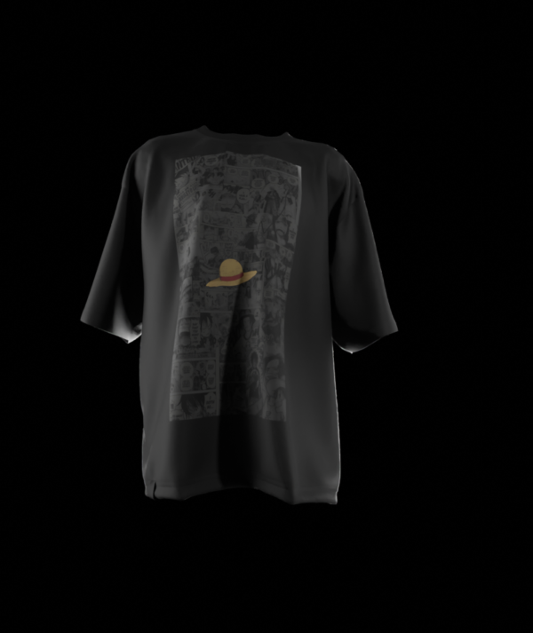 One Piece Comical Illustration Tee